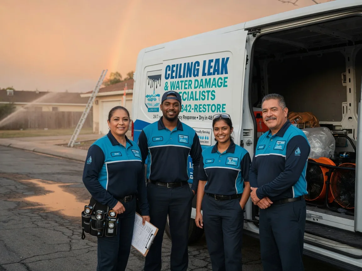 Ceiling Leak Cleanup company in Garrettsville, OH